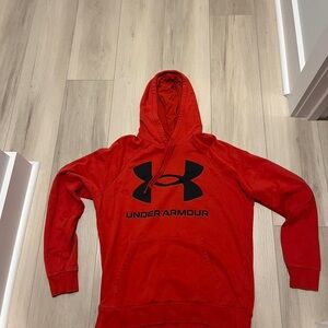 Under Armour Men's Red Hoodie